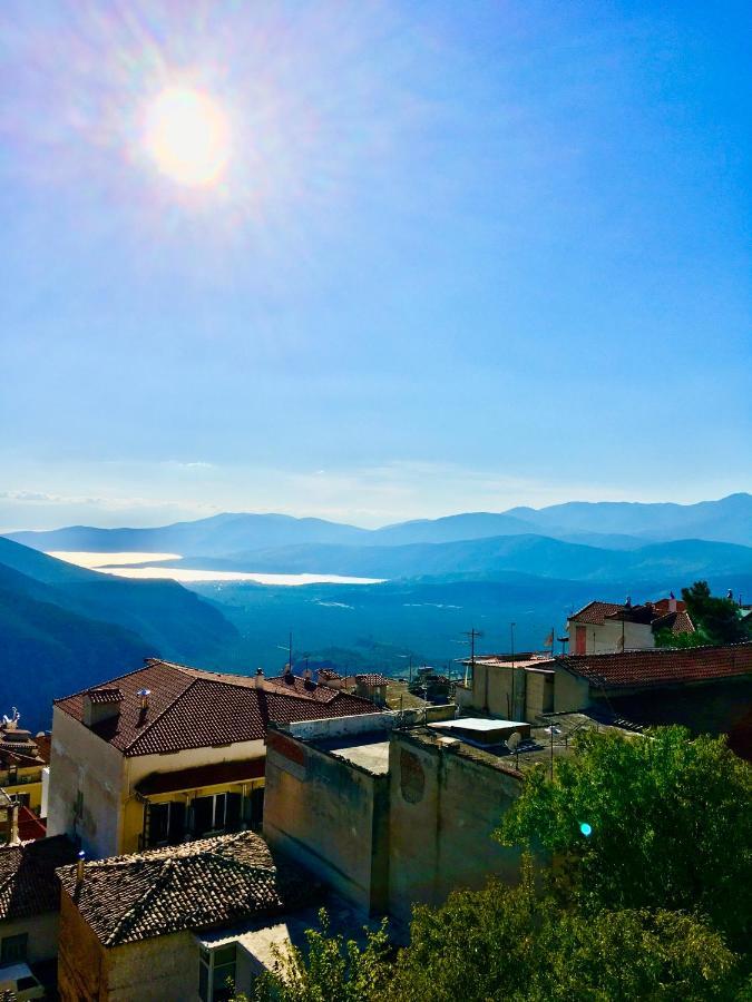 Delphi Celebrity V I P The Navel Of The Earth, Center-Delphi-Penthouse Galaxy&Sky Panoramic View, Harmony&Yoga Daire Dış mekan fotoğraf